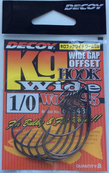 DECOY Worm25 KG Wide Hook - Bait Tackle Store
