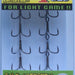 DECOY Y-S25 Treble Hooks - Bait Tackle Store