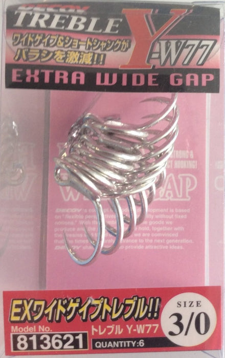 DECOY Y-W77 Treble Hooks - Bait Tackle Store