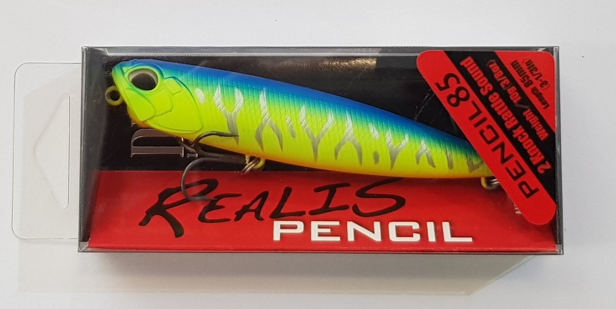 DUO Realis Pencil 85 ACC3049 Matt BB Chart Tiger - Bait Tackle Store
