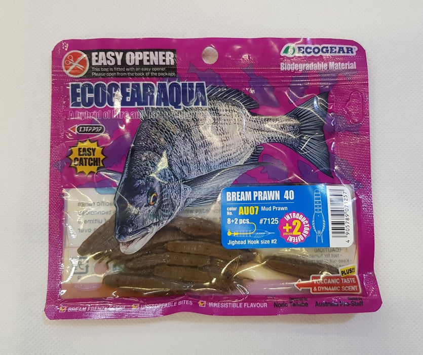 ECOGEAR Bream Prawn 40 07 Mud Prawn - Bait Tackle Store