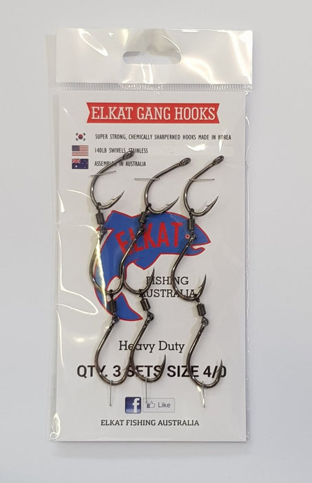 ELKAT Gang Hooks - Bait Tackle Store