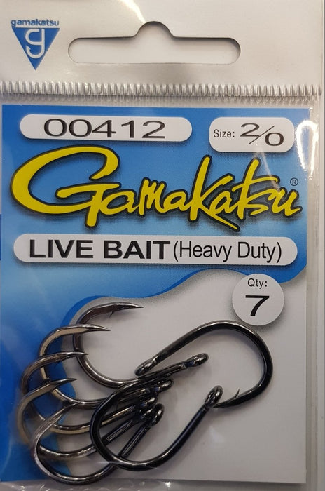 GAMAKATSU Live Bait Heavy Duty 2/0 - Bait Tackle Store