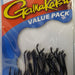 GAMAKATSU Octopus Hook Value Pack (25 Piece) (Black) 2/0 - Bait Tackle Store