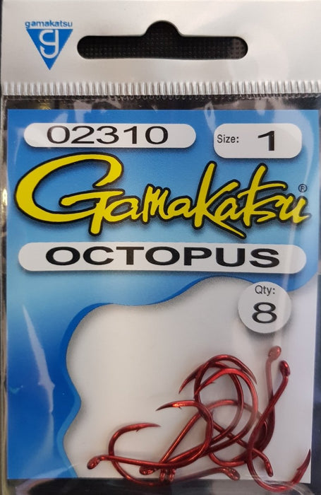 GAMAKATSU Octopus (Red) 1 - Bait Tackle Store