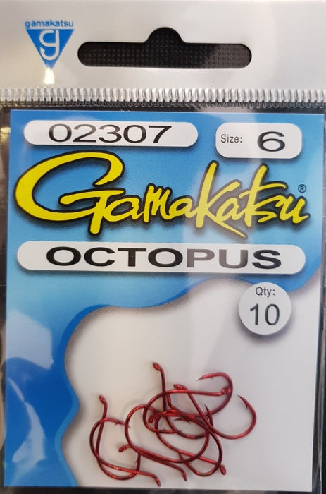 GAMAKATSU Octopus (Red) 6 - Bait Tackle Store