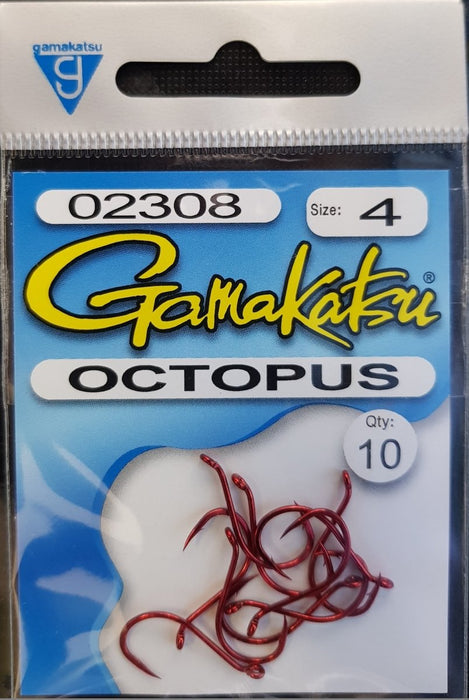 GAMAKATSU Octopus (Red) 4 - Bait Tackle Store