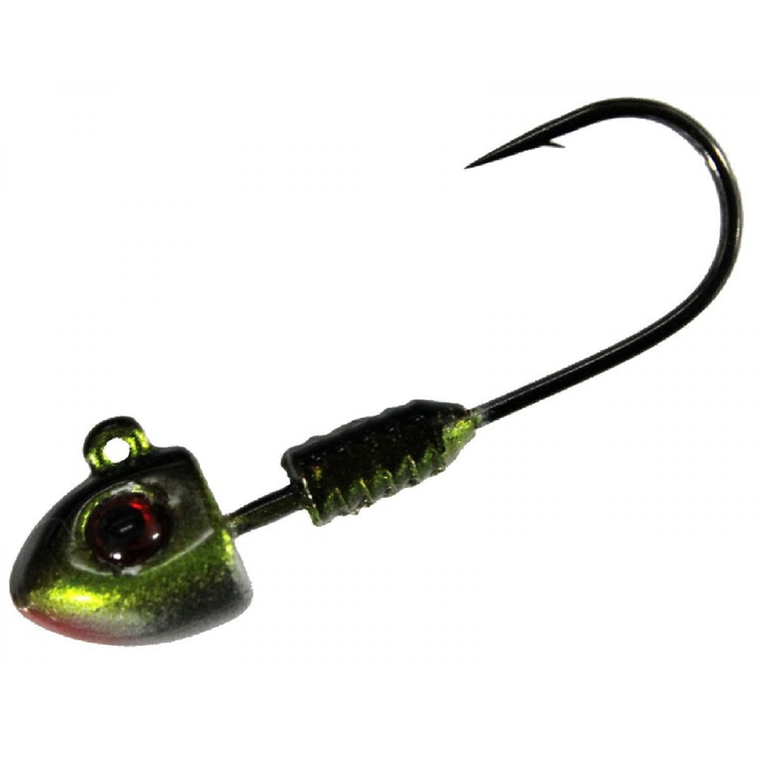TACKLE TACTICS Demonz Jighead 1/4oz 2/0H Green - Bait Tackle Store