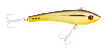 Halco Max 110 H51 CHROME GOLD BLACK BACK - Bait Tackle Store