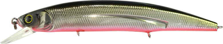 HIDE UP Minnow 111SP #251 Black Back Silver - Bait Tackle Store