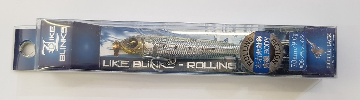 LITTLE JACK LIKE BLINKS 70 #06 Flash Iwashi - Bait Tackle Store