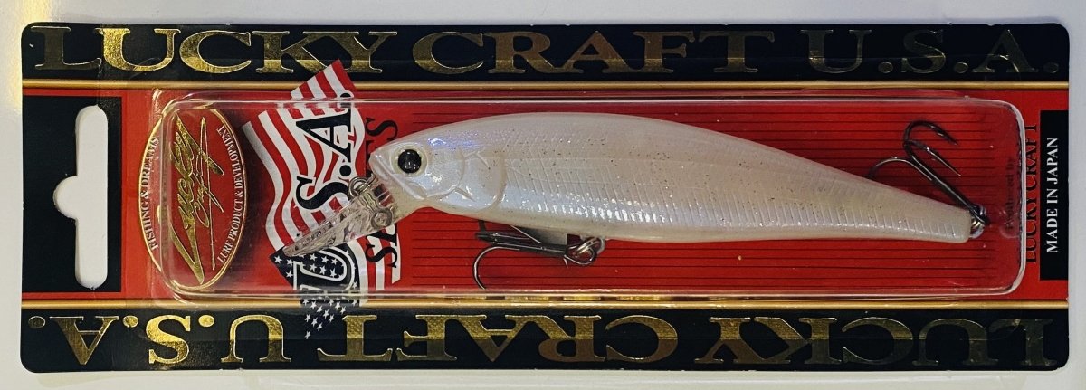 LUCKY CRAFT Pointer 100 Pearl Flake White - Bait Tackle Store