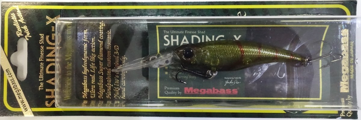 MEGABASS Shading X 62 Avocado Shrimp (5305) - Bait Tackle Store