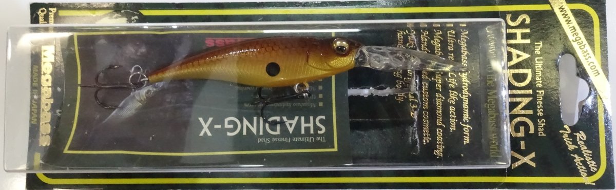 MEGABASS Shading X 62 Komorin Copper Shad Ob (1390) - Bait Tackle Store