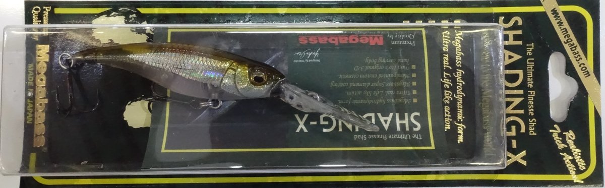 MEGABASS Shading X 62 Platinum Wakasagi (1376) - Bait Tackle Store