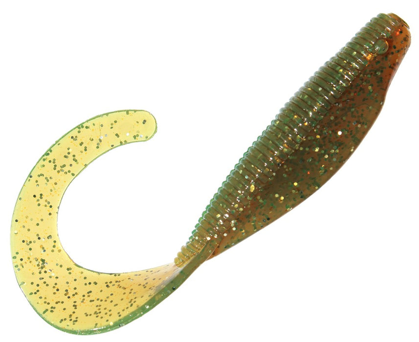 ZMAN StreakZ Curly TailZ 4" Midnight Oil - Bait Tackle Store