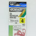 OWNER EBI Baitholder Hook (Red) #4 - Bait Tackle Store