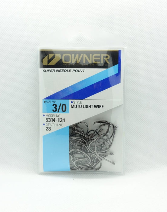 OWNER 5314 Mutu Light Circle Hooks Pro Pack (Bulk) #3/0 - Bait Tackle Store