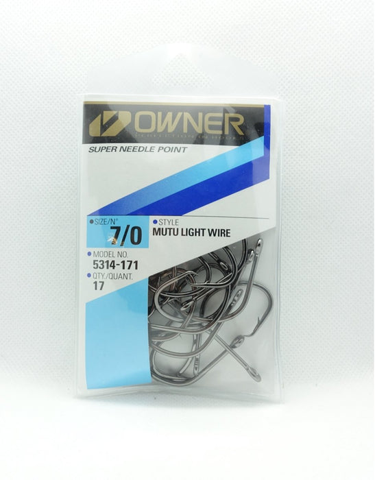 OWNER 5314 Mutu Light Circle Hooks Pro Pack (Bulk) #7/0 - Bait Tackle Store