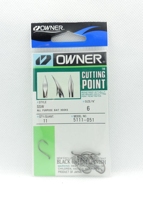 OWNER 5111 OC SSW Hooks #6 - Bait Tackle Store