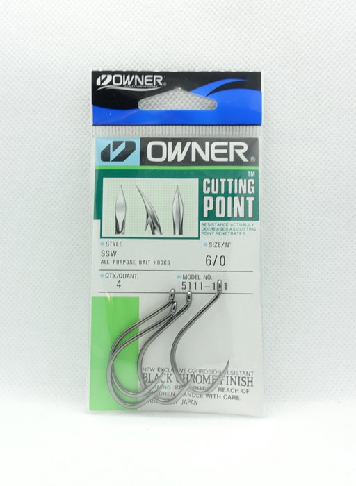 OWNER 5111 OC SSW Hooks #6/0 - Bait Tackle Store