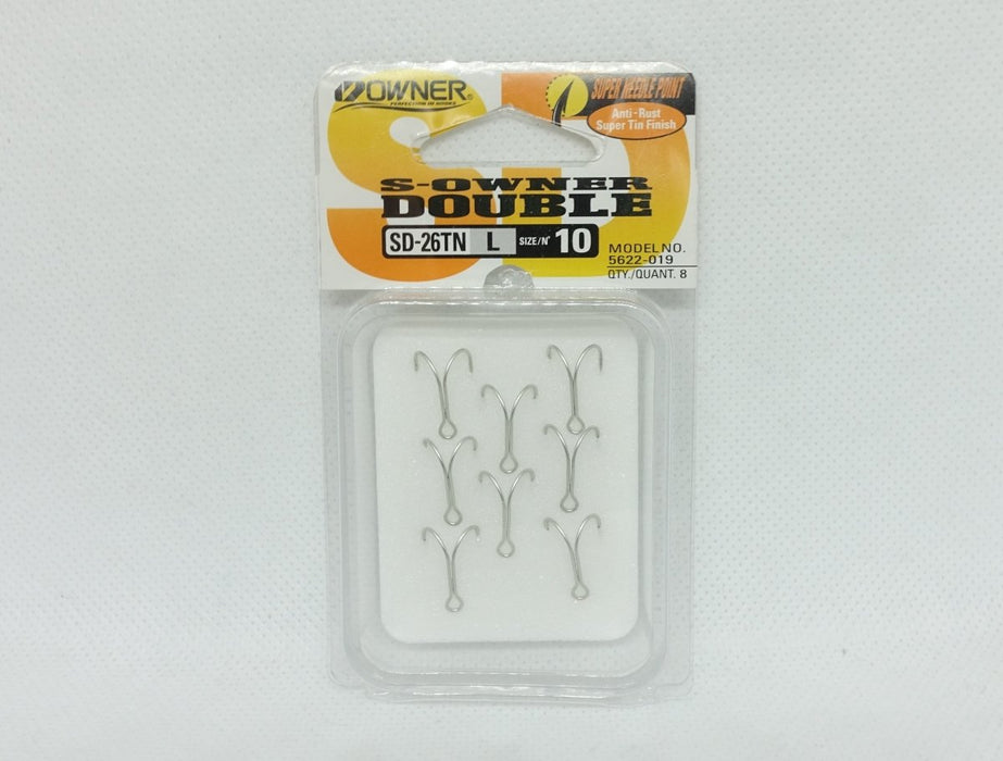 OWNER SD26 Double Hooks #10 - Bait Tackle Store