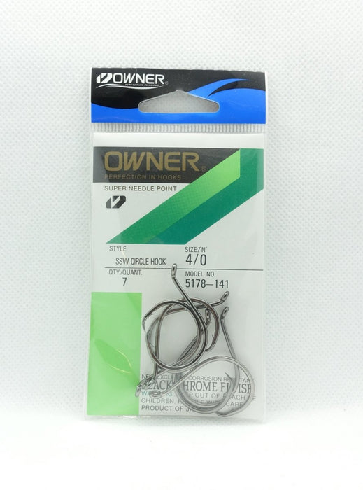 OWNER SSW Circle Hooks #4/0 - Bait Tackle Store