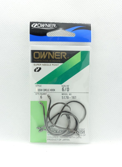 OWNER SSW Circle Hooks #6/0 - Bait Tackle Store