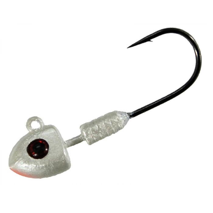 TACKLE TACTICS Demonz Jighead 1/4oz 2/0H Pearl - Bait Tackle Store