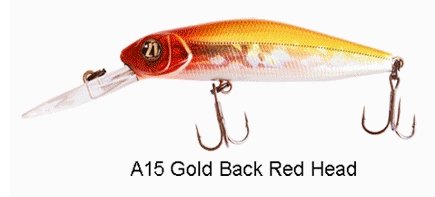 PONTOON 21 Crack Jack 78SP DR NO.A15 Gold Back Red Head - Bait Tackle Store
