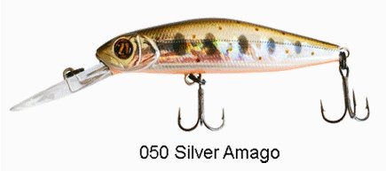 PONTOON 21 Crack Jack 78SP DR NO.050 Crash HG Silver Amago - Bait Tackle Store