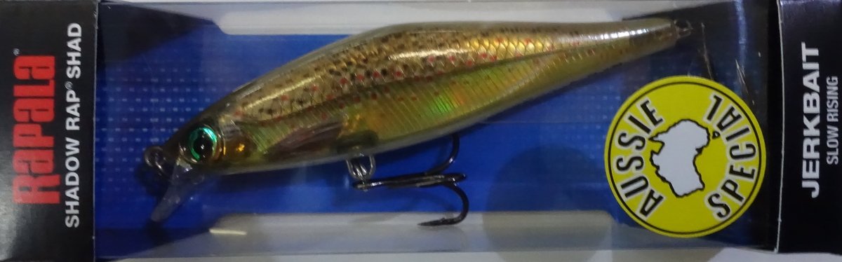 RAPALA SDRS-09 Shadow Rap Shad 3X Live Brown Trout - Bait Tackle Store