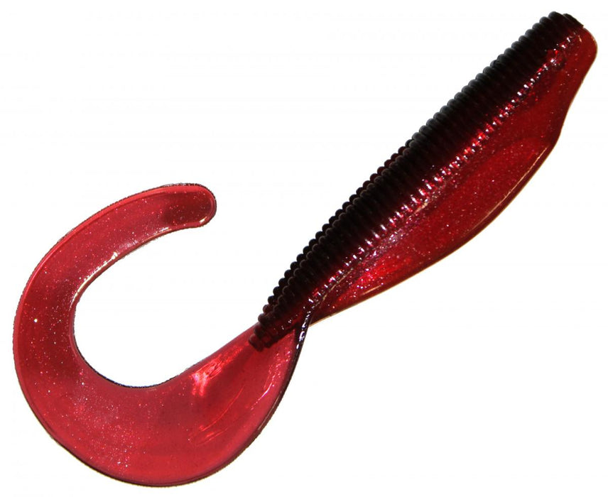 ZMAN StreakZ Curly TailZ 4" Red Shad - Bait Tackle Store