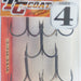 RYUGI HPT044 Pierce Treble #4 - Bait Tackle Store