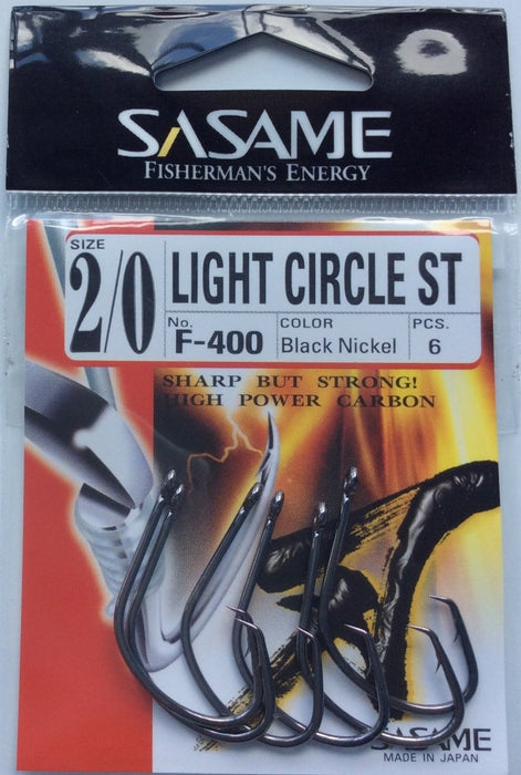 SASAME F-400 Light Circle ST #2/0 - Bait Tackle Store