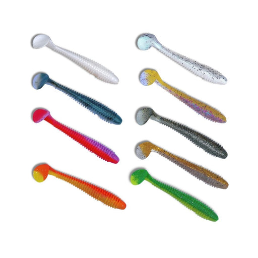 SHADS LURES 4" Ribbed Candy - Bait Tackle Store