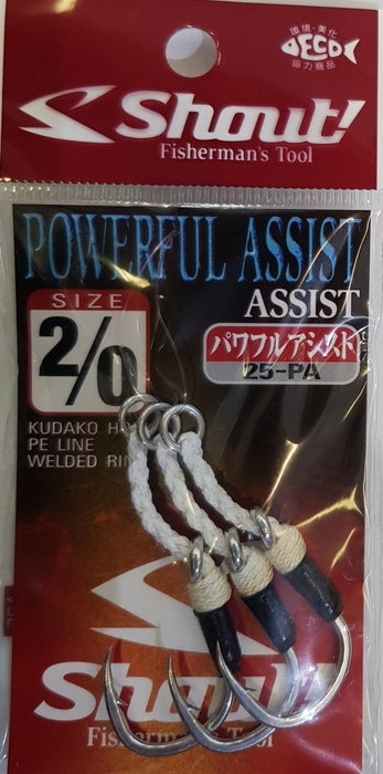 SHOUT 25-PA Power Assist - Bait Tackle Store
