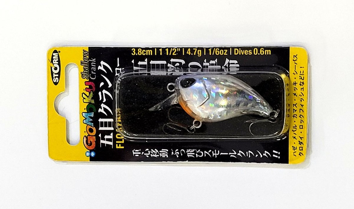 STORM Gomoku Crank Shallow 38 Metallic Blue Prawn - Bait Tackle Store
