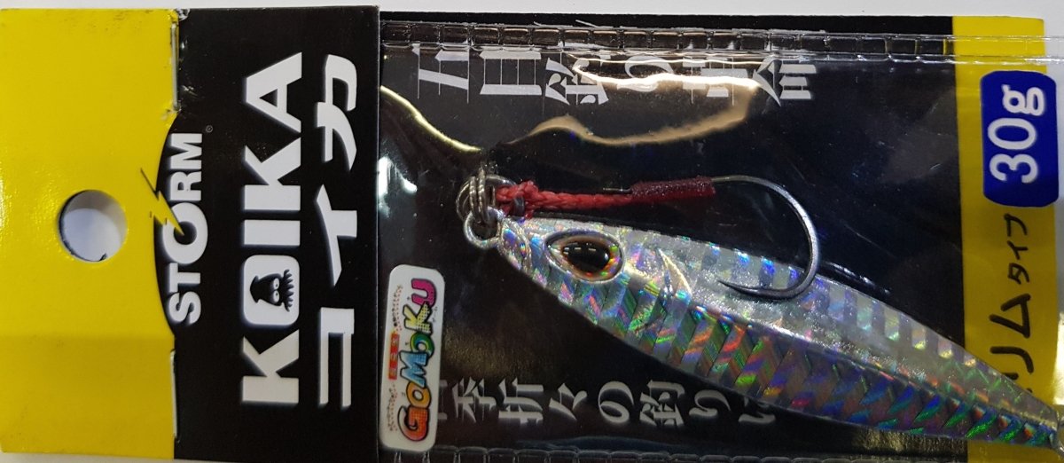 STORM Koika Jig 30g Naked Flash - Bait Tackle Store
