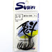SUTEKI Mutsu Ring Hooks 3/0 - Bait Tackle Store