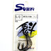 SUTEKI Mutsu Ring Hooks 5/0 - Bait Tackle Store