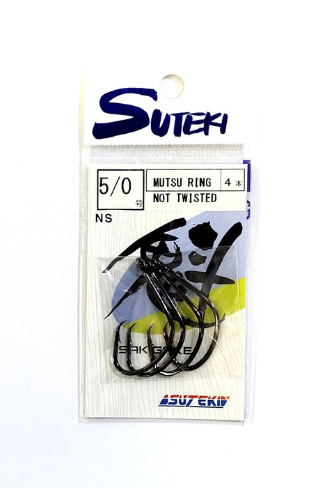 SUTEKI Mutsu Ring Not Twisted 5/0 - Bait Tackle Store