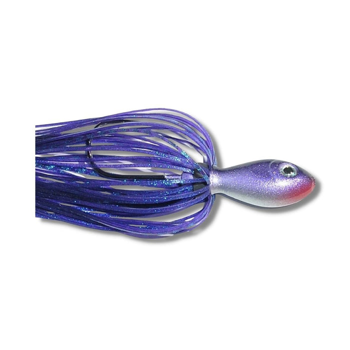 TACKLE TACTICS Vortex Spinnerbait 1/4oz V16 Purple Blue Scale - Bait Tackle Store