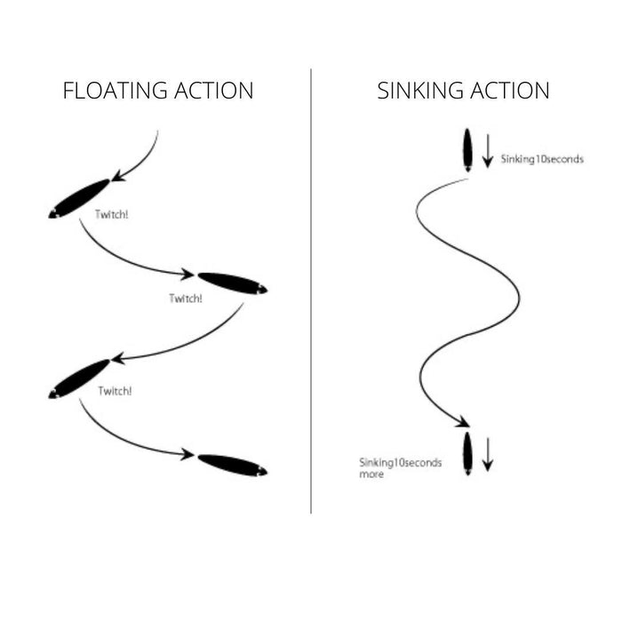 TAILWALK LURES Gunz 160F
