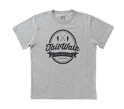 TAILWALK Heavy Weight T Shirt Type3 Grey LL - Bait Tackle Store