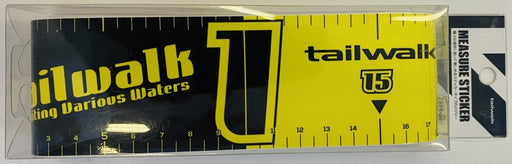 Tailwalk Measure Sticker Type-A (80cm) Black/Yellow - Bait Tackle Store