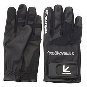 TAILWALK OFFSHORE LIGHT GLOVE BLACK - Bait Tackle Store