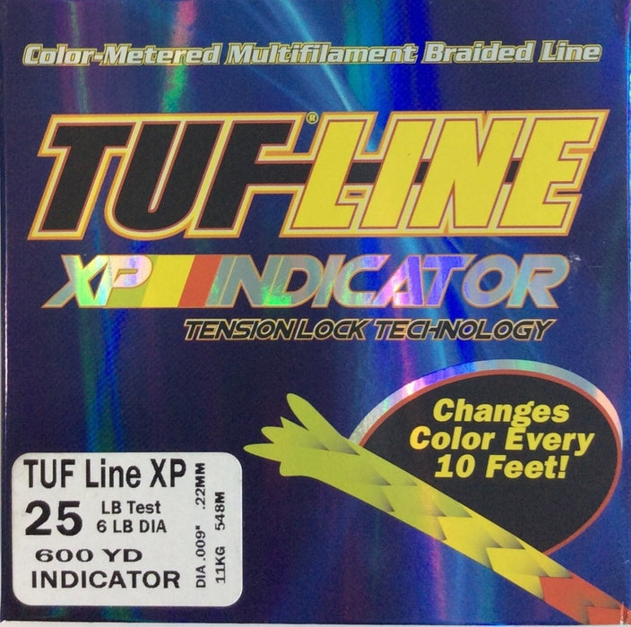 TUF-LINE XP 25lb 600yd Indicator - Bait Tackle Store
