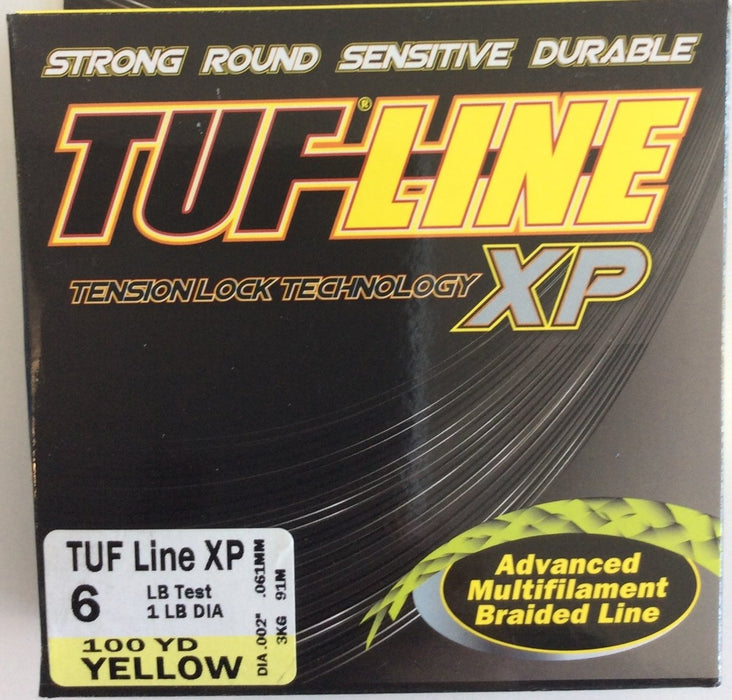 TUF-LINE XP 6lb 100yd Yellow - Bait Tackle Store