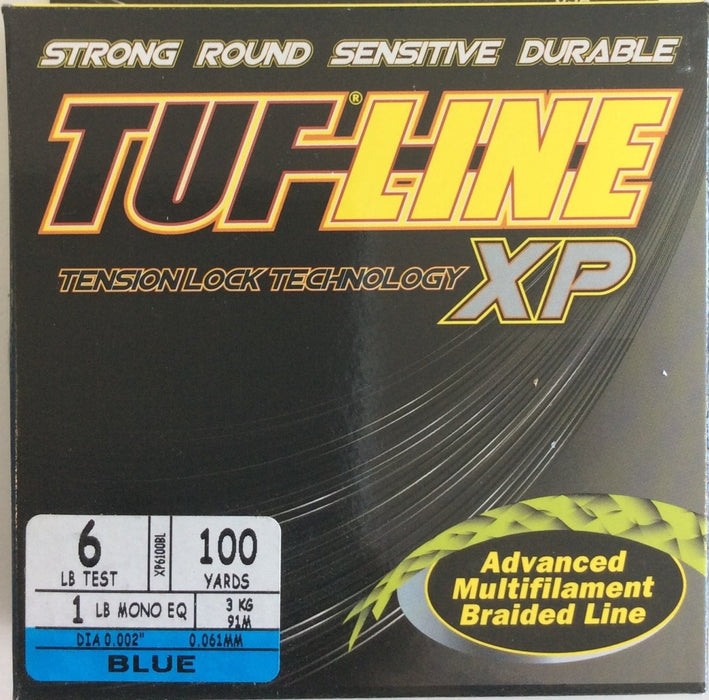 TUF-LINE XP 6lb 100yd Blue - Bait Tackle Store